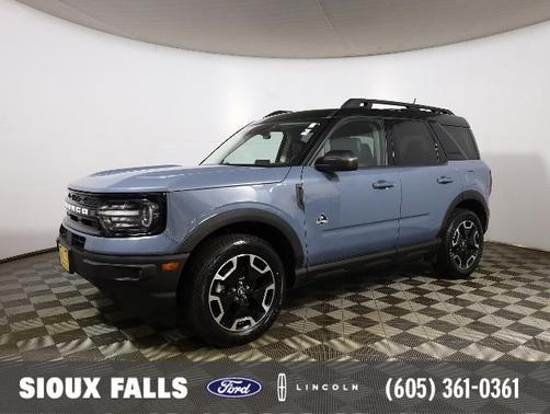 AZURE GRAY METALLIC TRI-COA 2024 Ford Bronco Sport OUTER BANKS