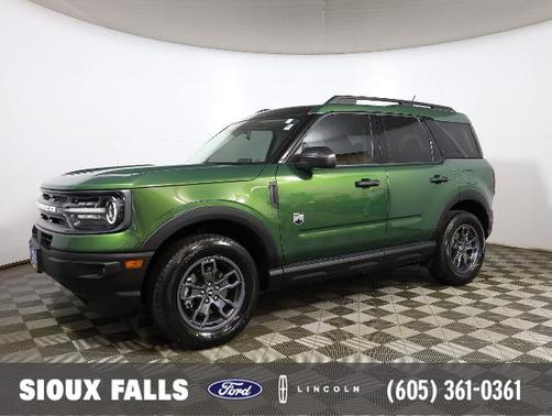 ERUPTION GREEN METALLIC 2024 Ford Bronco Sport BIG BEND