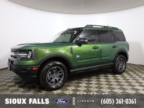 ERUPTION GREEN METALLIC 2024 Ford Bronco Sport BIG BEND