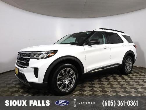 OXFORD WHITE 2025 Ford Explorer ACTIVE