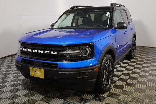 VELOCITY BLUE 2022 Ford Bronco Sport OUTER BANKS