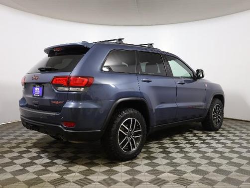 Blue 2021 Jeep Grand Cherokee TRAILHAWK