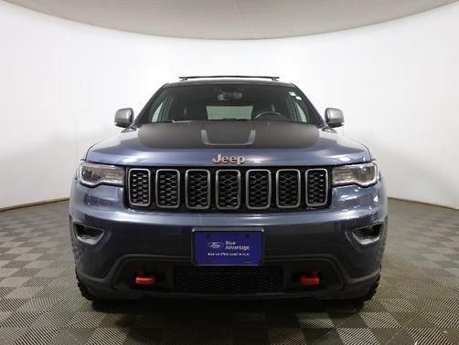 Blue 2021 Jeep Grand Cherokee TRAILHAWK