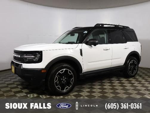 OXFORD WHITE 2025 Ford Bronco Sport OUTER BANKS