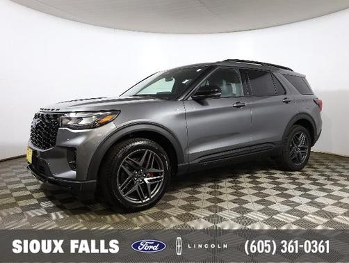 CARBONIZED GRAY METALLIC 2025 Ford Explorer ST-LINE