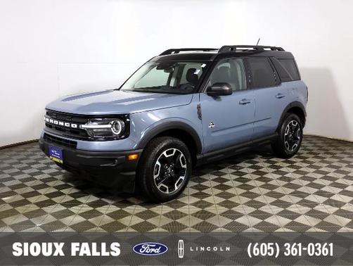 AZURE GRAY METALLIC TRI-COA 2024 Ford Bronco Sport OUTER BANKS