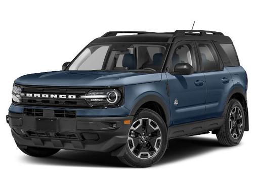 AZURE GRAY METALLIC TRI-COA 2024 Ford Bronco Sport OUTER BANKS