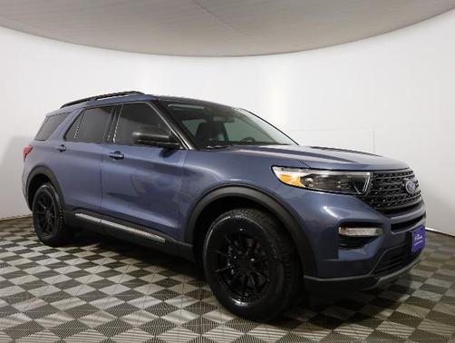 INFINITE BLUE MET TINTED CC 2021 Ford Explorer XLT