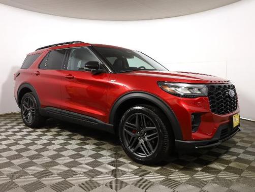 RAPID RED MET TINTED CC 2025 Ford Explorer ST-LINE