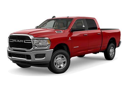 Red 2019 RAM 2500 BIG HORN
