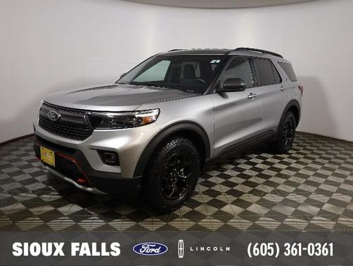 ICONIC SILVER METALLIC 2024 Ford Explorer TIMBERLINE