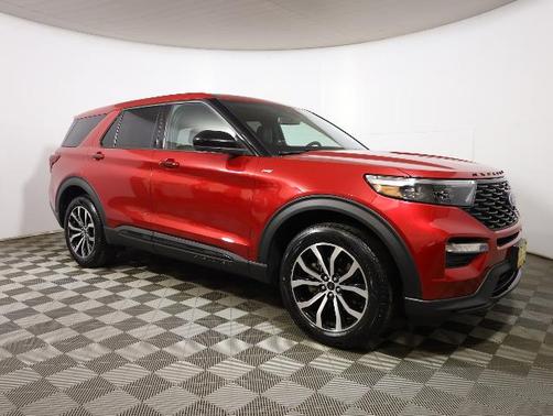 RAPID RED MET TINTED CC 2022 Ford Explorer ST-LINE