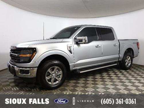 ICONIC SILVER METALLIC 2024 Ford F-150 XLT