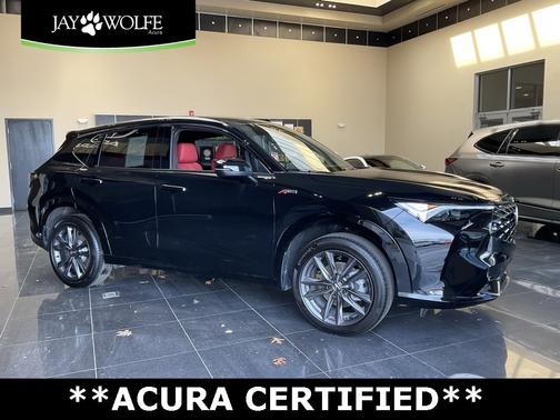 Crystal Black Pearl 2025 Acura ADX SUV