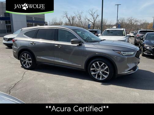 Liquid Carbon Metallic 2023 Acura MDX