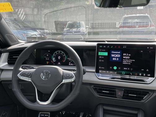 Avocado Green w/Deep Black Roof 2026 Volkswagen Tiguan 2.0T SE R-Line Black 4MOTION