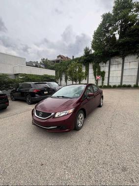 Crimson Pearl 2015 Honda Civic LX