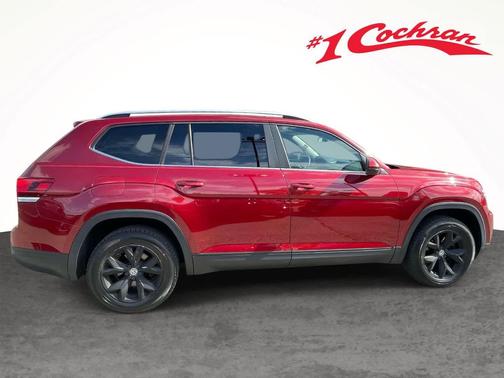 Fortana Red Metallic 2018 Volkswagen Atlas 3.6L SE