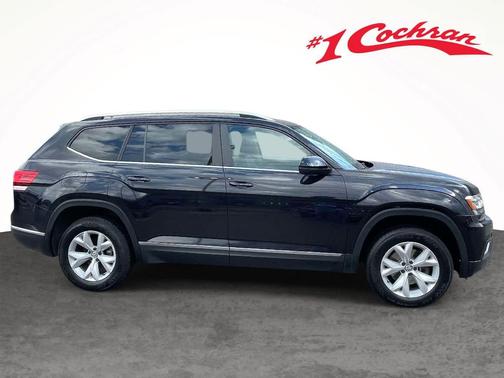 Deep Black Pearl 2019 Volkswagen Atlas 3.6L SEL