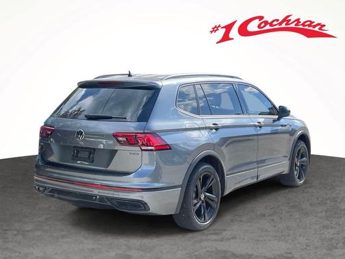 Platinum Gray Metallic 2024 Volkswagen Tiguan 2.0T SE R-Line Black 4MOTION
