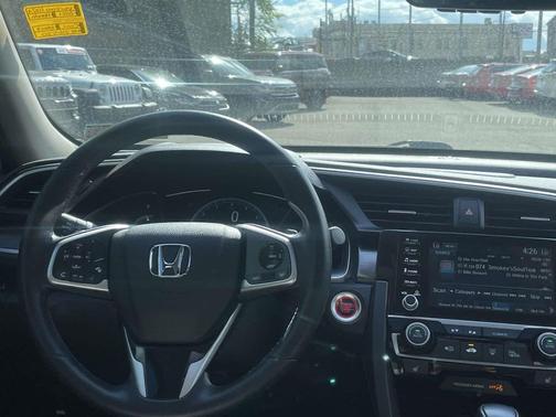 Cosmic Blue Metallic 2021 Honda Civic Touring