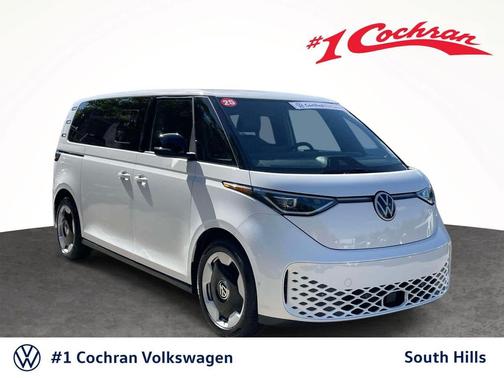 Candy White 2025 Volkswagen ID. Buzz Pro S