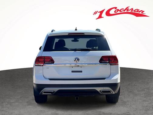 Pure White 2020 Volkswagen Atlas 2.0T SE w/Technology