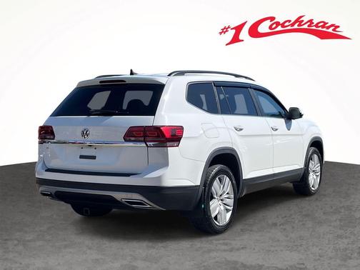 Pure White 2020 Volkswagen Atlas 2.0T SE w/Technology