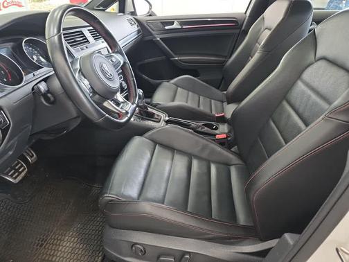 Pure White 2017 Volkswagen Golf GTI 2.0T Autobahn 4-Door