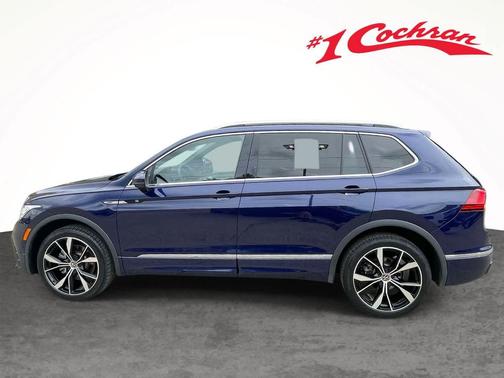 Atlantic Blue Metallic 2023 Volkswagen Tiguan 2.0T SEL R-Line 4MOTION