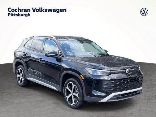 deep black pearl 2026 Volkswagen Tiguan 2.0T SE 4MOTION