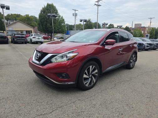Cayenne Red Metallic 2015 Nissan Murano Platinum