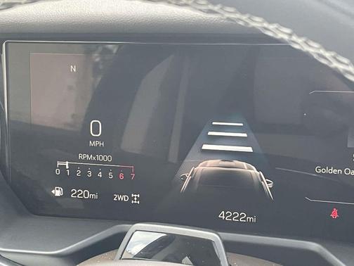 Volcanic Red Tintcoat 2025 GMC Acadia Denali