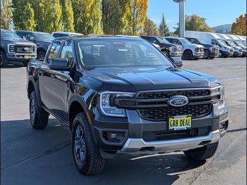 Shadow Black 2026 Ford Ranger XLT