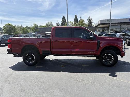 Ruby Red Metallic Tinted Clearcoat 2025 Ford F-350 Platinum