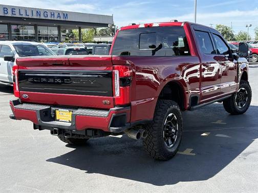 Ruby Red Metallic Tinted Clearcoat 2025 Ford F-350 Platinum
