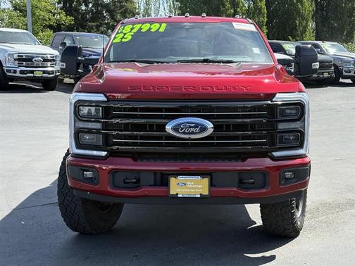 Ruby Red Metallic Tinted Clearcoat 2025 Ford F-350 Platinum