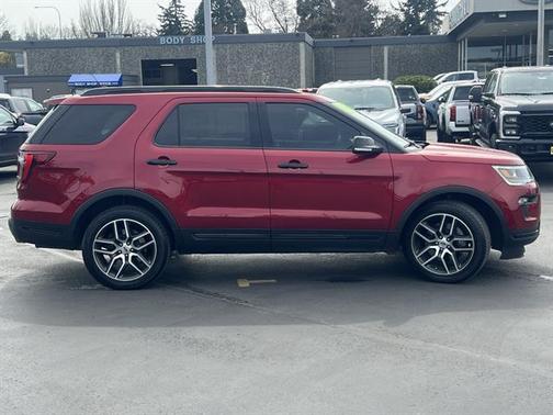 Ruby Red Metallic Tinted Clearcoat 2018 Ford Explorer Sport