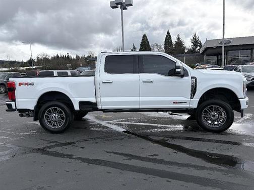 Star White Metallic Tri-Coat 2024 Ford F-350 Limited