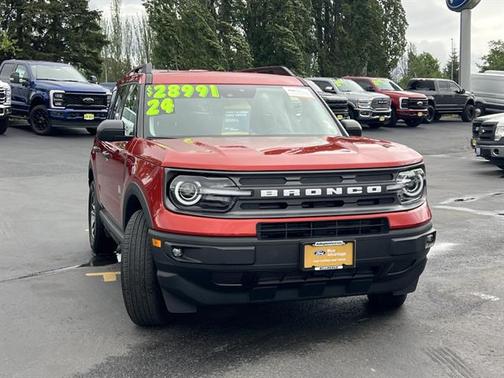 Hot Pepper Red Tinted Clearcoat 2024 Ford Bronco Sport Big Bend