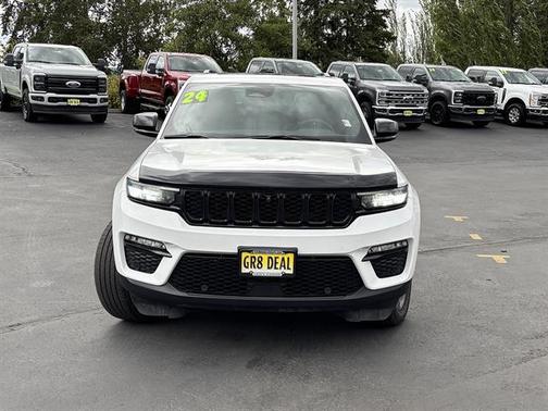Bright White Clear Coat 2024 Jeep Grand Cherokee Limited