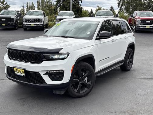 Bright White Clear Coat 2024 Jeep Grand Cherokee Limited