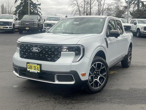 Space White 2026 Ford Maverick Lariat