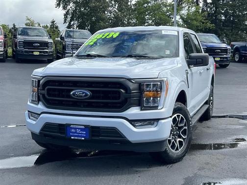 SPACE WHITE METALLIC 2022 Ford F-150 XLT