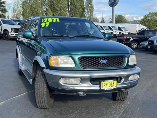 Pacific Green Clearcoat Metallic 1997 Ford F-150 Lariat SuperCab
