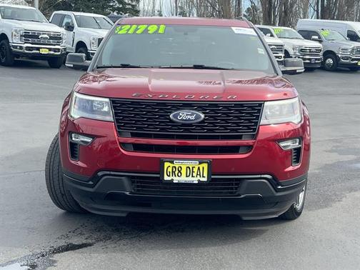 RUBY RED METALLIC TINTED CC 2018 Ford Explorer SPORT