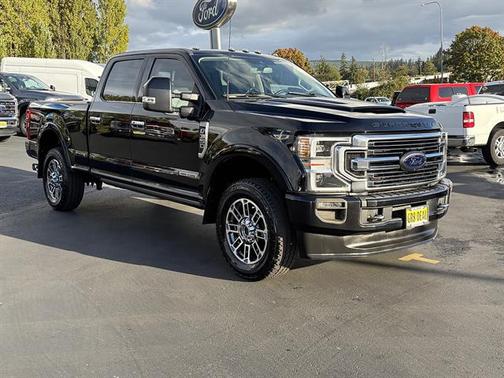 Agate Black 2021 Ford F-350 Limited