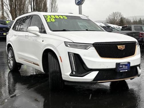 Crystal White Tricoat 2020 Cadillac XT6 Sport AWD