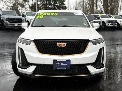 Crystal White Tricoat 2020 Cadillac XT6 Sport AWD