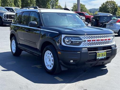 Shadow Black 2025 Ford Bronco Sport Heritage